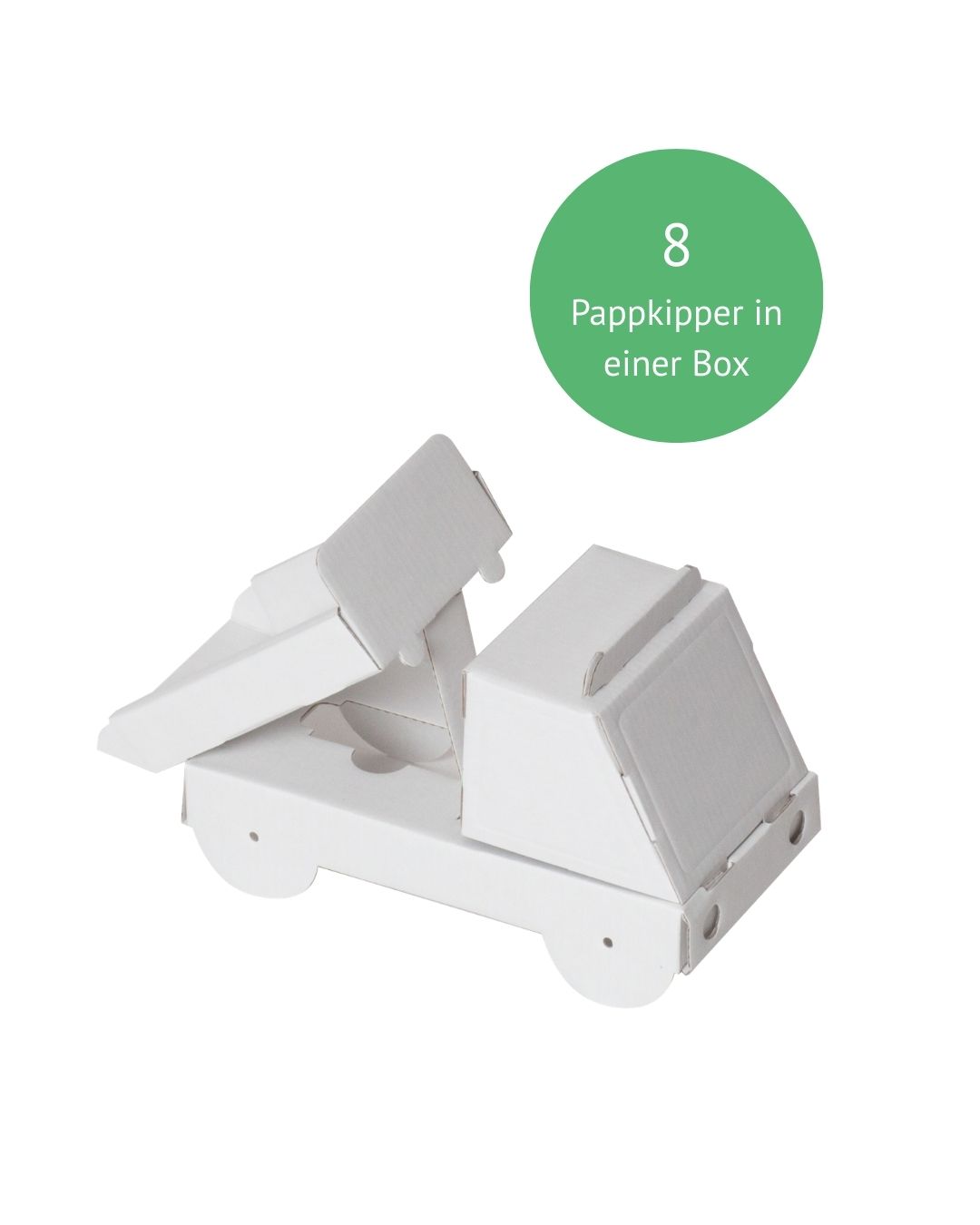 Das 8er-Set Pappkipper